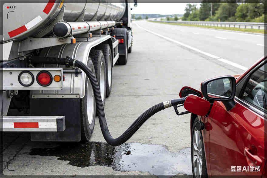 前郭尔罗汽车救援送水案例